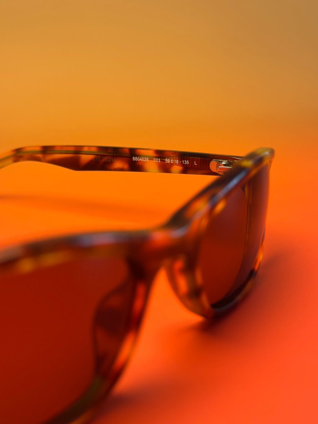 Balenciaga BB0402S 003 Havana/Brown Sunglasses