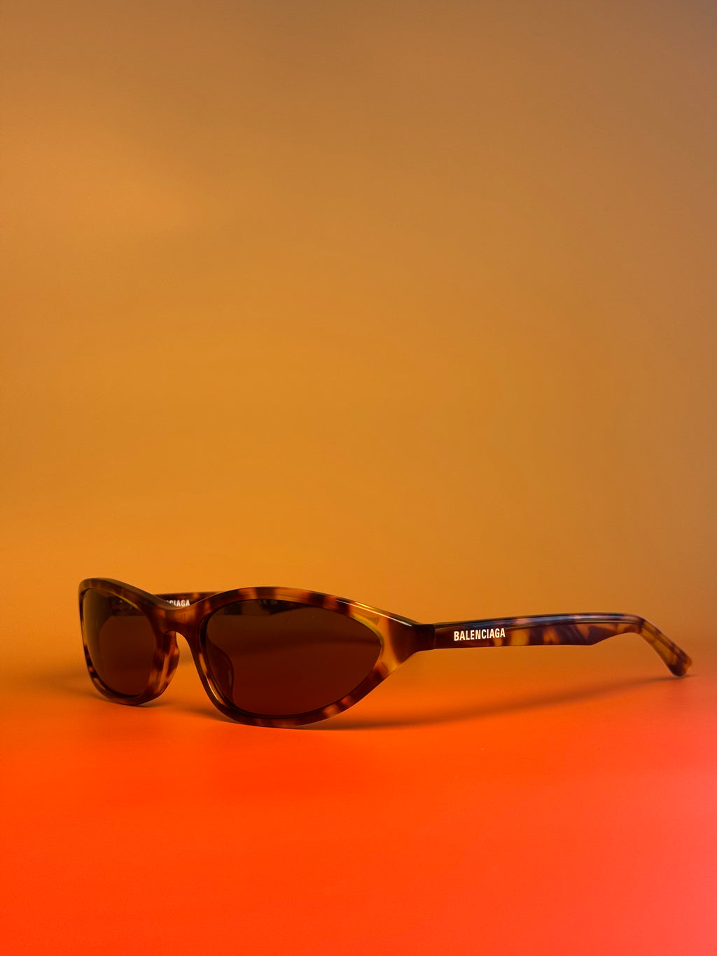 Balenciaga BB0402S 003 Havana/Brown Sunglasses