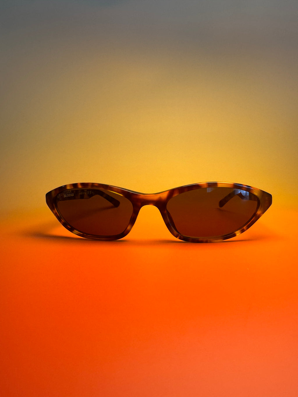 Balenciaga BB0402S 003 Havana/Brown Sunglasses