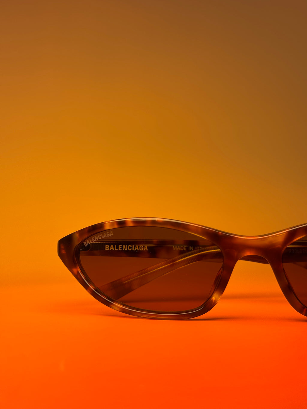Balenciaga BB0402S 003 Havana/Brown Sunglasses