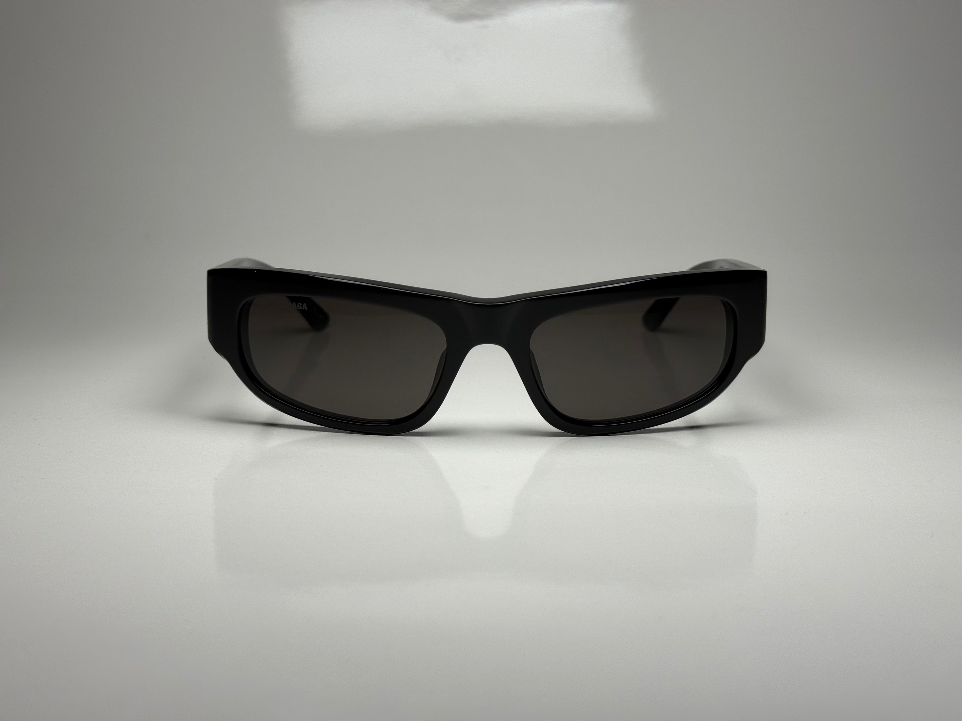 Balenciaga BB0388S 001 Black/Grey Sunglasses 56-19-140
