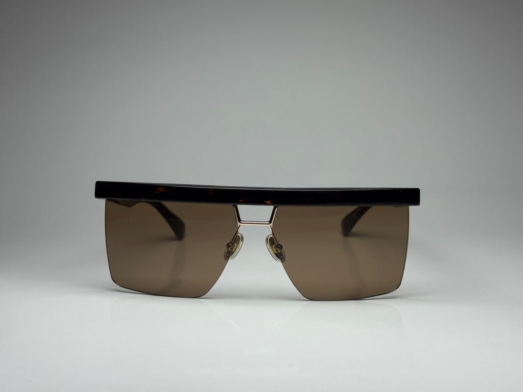 Max Mara MM0072 52E Sunglasses – Dark Havana / Brown