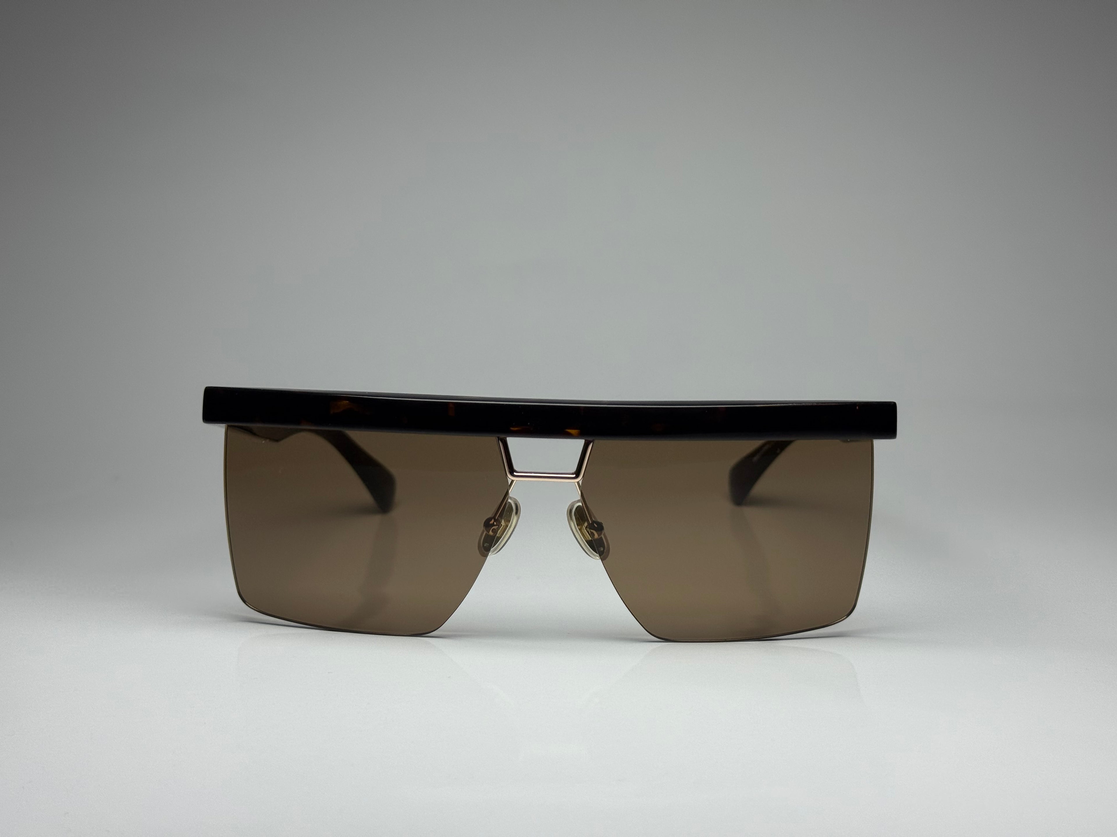 Max Mara MM0072 52E Sunglasses – Dark Havana / Brown