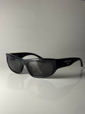Balenciaga BB0388S 001 Black/Grey Sunglasses 56-19-140